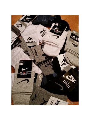 Adidas, Nike Puma férfi és női sport zokni << lejárt 396014