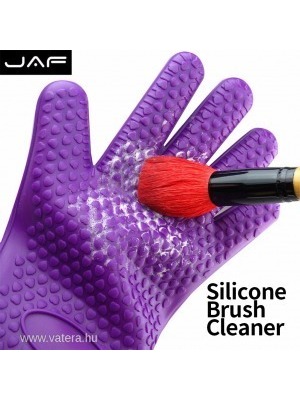 1db JAF Szilikon kozmetikai smink kefe tisztító kesztyűkefe tisztítóeszköz << lejárt 528261