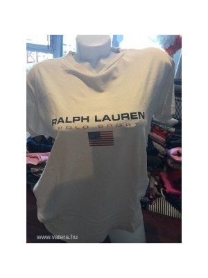 Ralph Lauren hófehér póló, S-M << lejárt 336976