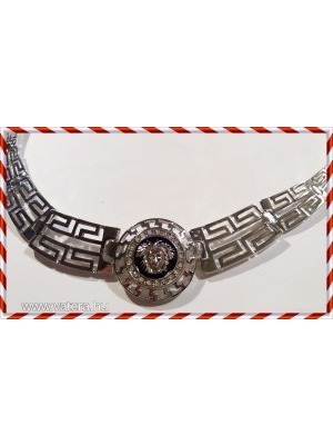 Versace oroszlános metszett vésett ezüst gyönyörű nyaklánc 45 cm << lejárt 941244