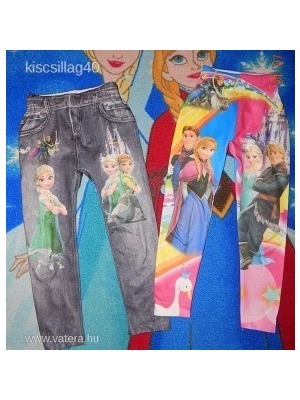 Jégvarázs Frozen Anna Elsa, H&M, Hello Kitty, csillagos leggings csomag, 8 db, 116 << lejárt 244825