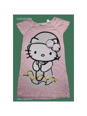 H&M Hello Kitty rózsaszín pamut nyári ruha, tunika 110-116-122 << lejárt 864401