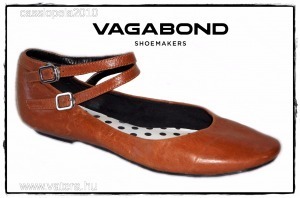 Dupla bokapántos valódi bőr VAGABOND balerina cipő (37-es) 1 Ft-ról << lejárt 785446 fotója