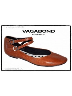 Dupla bokapántos valódi bőr VAGABOND balerina cipő (37-es) 1 Ft-ról << lejárt 823655