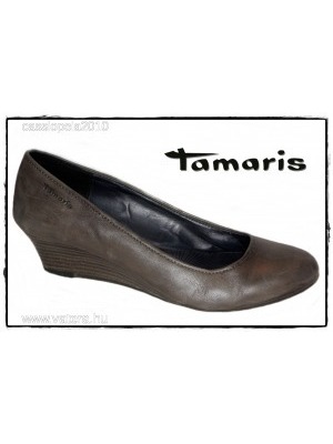 Minőségi, valódi bőr TAMARIS éksarkú balerina cipő (39-es) 1 Ft-ról << lejárt 668976