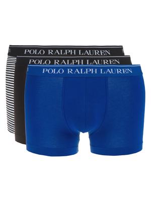 Ralph Lauren 3 db-os Boxeralsó szett M, Fekete Kék << lejárt 917904
