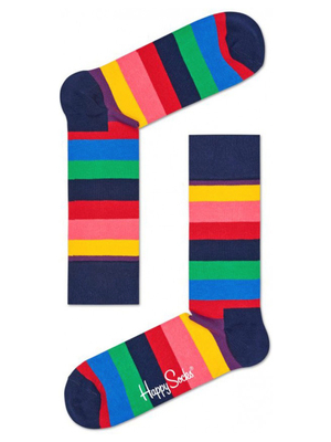 Happy Socks Compression Stripe Zokni 36-38, Többszínű << lejárt 51123