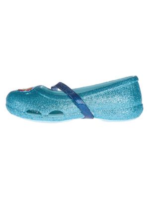 Crocs Crocs Lina Frozen™ Flat Gyerek balerina cipő Kék << lejárt 972586