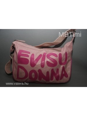 EvisuDonna,valódi bőr,pink,nagy extra táska << lejárt 336134