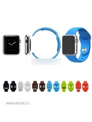 Puha Szilikon Fitness Apple Watch óra 38mm 1db << lejárt 423642