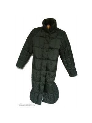 VILA sötétzöld zöld téli steppelt meleg pufi kabát hosszú dzseki L 42/44 hossz108 mell57 derék57 << lejárt 146534