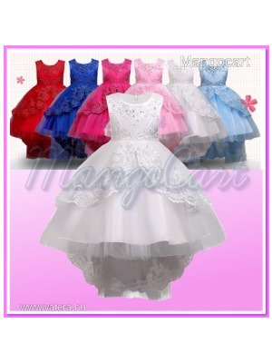 Koszsorúslány ruha, elegáns, alkalmi kislány ruha maslival, több méretben, színben 110-160cm << lejárt 406959