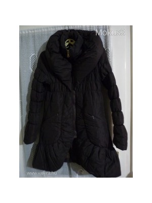 Női barna téli kabát XL-es << lejárt 257056