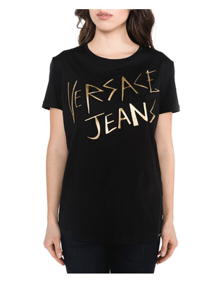 Versace Jeans Póló Fekete << lejárt 415422