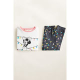 Mango Kids - Gyerek pizsama Mickeyl 110-164 cm