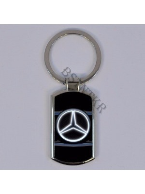 Mercedes mintás elegáns fém kulcstartó << lejárt 532082