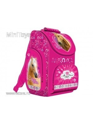 My Little Friend Lovas rózsaszín ergonomikus iskolatáska hátizsák << lejárt 533884