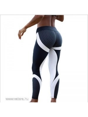 Karcsúsító Push-up leggings fitnesz nadrág fitness sport futó jóga pilates cicanadrág 2szín S M L XL << lejárt 923931