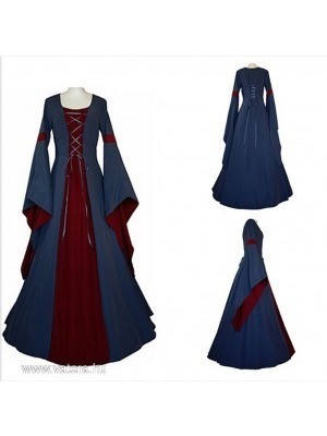 1 db szexi női ruha Retro vintage középkori boszorkány csipkés ruha << lejárt 386547