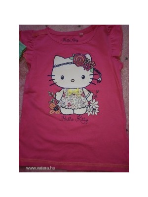 C&A Hello Kitty rózsaszín póló, 4-5 év, << lejárt 373489