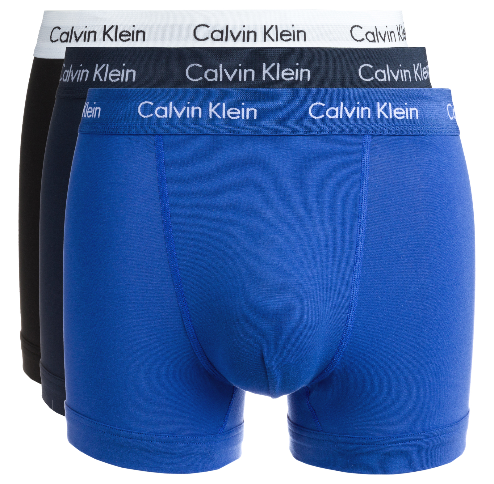 Calvin Klein 3 db-os Boxeralsó szett M, Fekete Kék fotója