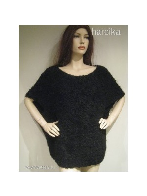 ZARA új oversize gyönyörű pulóver , fekete << lejárt 581607