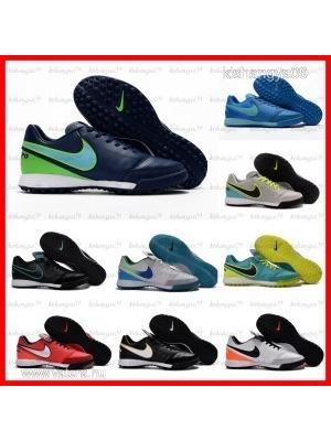 Nike Tiempo Mystic V TF focicipő hernyótalpas cipő műfüves cipő Strapabíró új modell 10 szín << lejárt 23349