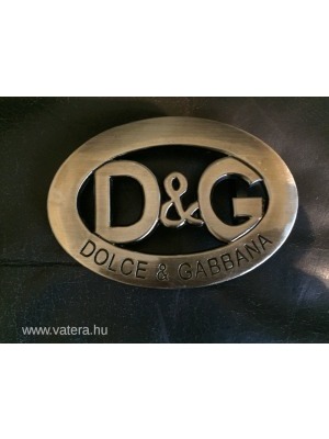 Dolce Gabbana, D&G eredeti fém számozott övcsat << lejárt 864891