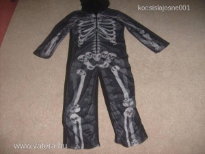 F&F csontvázas fiú 1be részes polár pizsama 7-8 éves (1004) << lejárt 7199359 87 fotója