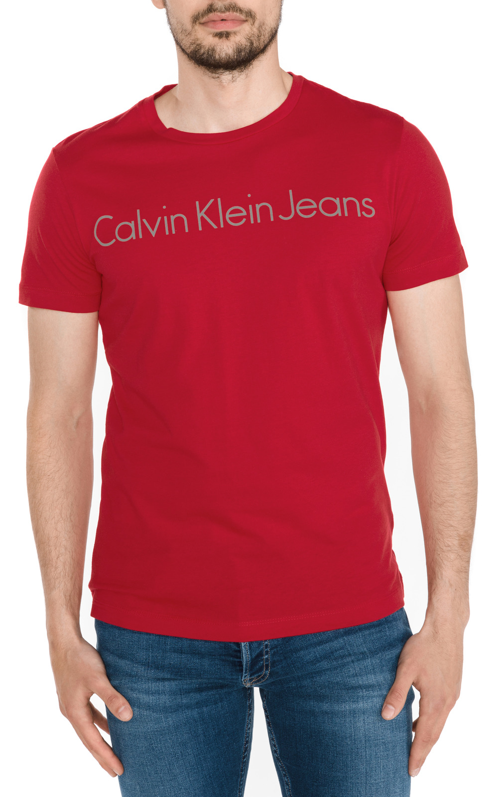 Calvin Klein Treasure 2 Póló Piros fotója