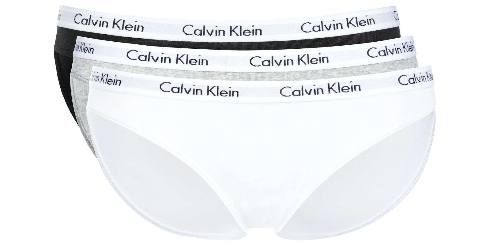 Calvin Klein 3 db-os Bugyi szett Fekete Fehér Szürke << lejárt 8393822 63 fotója