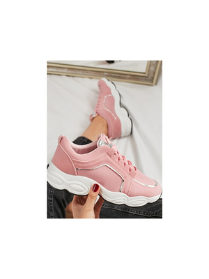 Yeltes rózsaszín női sportcipő << lejárt 951954