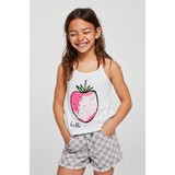 Mango Kids - Gyerek top Frutas 104-164 cm