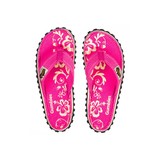 Gumbies - Flip-flop Islander Pink Hibiscu