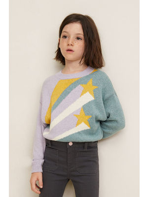 Mango Kids - Gyerek pulóver Estrella 110-164 cm