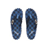Gumbies - Flip-flop Islander Blue Checker