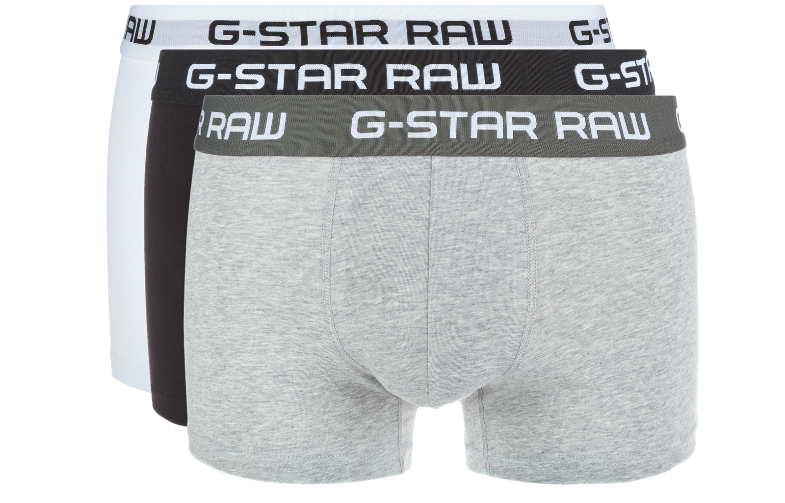 G-Star RAW 3 db-os Boxeralsó szett Fekete Fehér Szürke << lejárt 2903434 2 << lejárt 3469535 12 fotója
