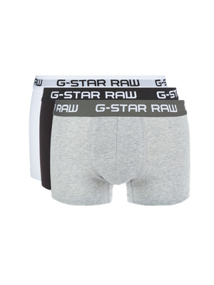 G-Star RAW 3 db-os Boxeralsó szett Fekete Fehér Szürke << lejárt 967677