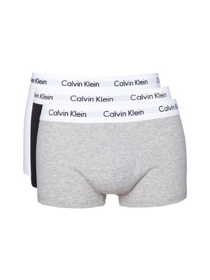 Calvin Klein 3 db-os Boxeralsó szett Fekete Fehér Szürke << lejárt 466328