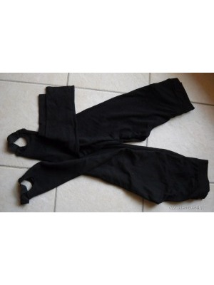 Next + H&M fekete sztreccs nadrág, vastag leggings (134-140) 1 Ft! << lejárt 203189