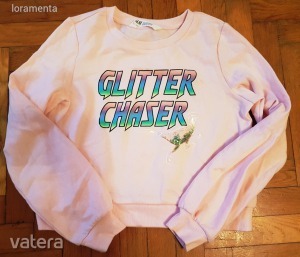 H&M Glitter Chaser pulóver, 146-es, 10-12 év << lejárt 4953884 13 fotója