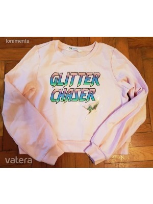 H&M Glitter Chaser pulóver, 146-es, 10-12 év << lejárt 274107