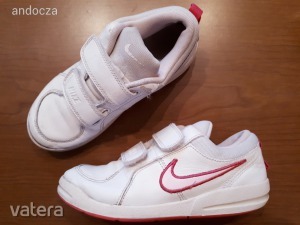 30 Nike fehér bőr cipő UK 12 bth 19,5cm << lejárt 2219359 26 fotója