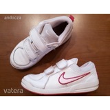 30 Nike fehér bőr cipő UK 12 bth 19,5cm << lejárt 922035