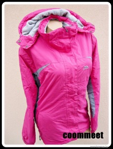 Tresspass magenta színű, levehető kapucnis, alul szűkíthető, polárral bélelt dzseki (X << lejárt 940801 56 fotója