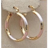 nagy karika fülbevalók nőknek arany színű kerek fülbevalók luxus ékszerek évforduló ajándék << lejárt 911310