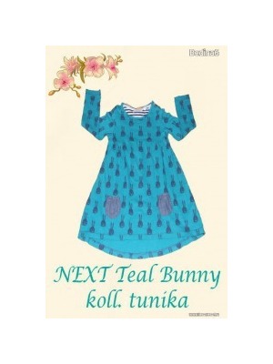 NEXT nyuszis Teal Bunny koll. tunika 104-es méretben ( 3-4 év) << lejárt 542458