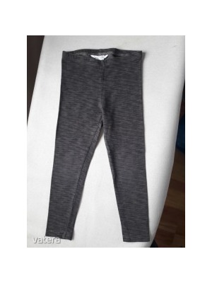 H&M fekete-szürke legging 98-as (2-3 év) << lejárt 832387