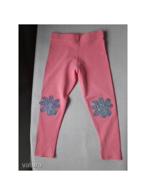 Next rózsaszínű virágos legging 98-as (2-3 év) << lejárt 834926