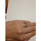 Tchiboban vásárolt ezüst gyűrű gyongyokkel << lejárt 703856